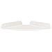 Mensola sospesa con lo scaffale 4 pcs Bianco 18 x 18 x 2 cm - Foto miniatura 5