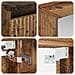 Set di Armadi da Bagno 5 pcs Legno antico 50 x 14,5 x 70 cm - Foto miniatura 8