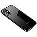 Custodia In Tpu Gel Con Cornice Galvanica Trasparente Per Samsung Galaxy A72 4g, Colore Nero. - Foto miniatura 4