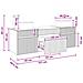Set di Armadi da Bagno 3 pz Bianco Lucido 49 x 44,5 x 65,5 cm - Foto miniatura 6