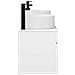 Set di Armadi da Bagno 3 pz Bianco Lucido 49 x 44,5 x 65,5 cm - Foto miniatura 7