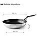 47430 - Padella antiaderente Origin, acciaio inox 18/10, rivestimento antiaderente QuanTanium® - Foto miniatura 2