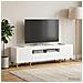Mobile TV LED Bianco Lucido Legno ingegnerizzato - Foto miniatura 2