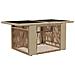 Set Divano da Giardino 5 pz Beige e Bianco Crema polyrattan - Foto miniatura 9