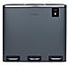 Pattumiera A Pedale, 54 L, 3 Scomparti 18l, Grigio Scuro - Foto miniatura 1