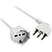 46108 Prolunga 5 Mt Spina 16a E Presa Schuko, Bianco - Sezione Cavo 3g1,5 Mm² - Foto miniatura 4
