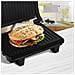 Hett 30hhj - Panini Maker / griglia, Pressa A Sandwich, Griglia Elettrica, 1000 Watt, Fredda Al Tocco, Antiaderente, Indicatore Luminoso, Argento. Design Esclusivo. - Foto miniatura 6