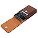 Custodia Cintura Flip Verticale In Similpelle Per Smartphone Taglia Xxl Marrone - Foto miniatura 9