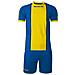 Kit Paris Mc Givova Azzurro / giallo Corsa Sport Uomo Staff Running Jogging Allenamento Relax Calcio Calcetto Torneo Scuola Sport - Taglia L - Foto miniatura 1