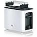 Tostapane Marrone HT 3010 WH a 2 Fette Potenza 1000 W Colore Bianco - Foto miniatura 1