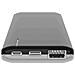 Powerbank Dual 5.000 mAh per Tablet, Lettori MP3, Navigatori GPS, Auricolari Nero / Grigio - Foto miniatura 1