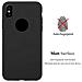 Custodia Compatibile Con Apple Iphone X / Xs In Candy Nero - Coperchio Protettivo In Silicone Tpu Flessibile - Foto miniatura 3