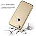 Cadorabo Custodia Compatibile Con Apple Iphone 7 / 7s / 8 / Se 2020 In Oro Metallico - Coperchio Protettivo In Silicone Tpu Flessibile - Foto miniatura 8