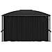 Gazebo Con Tende 400x300x265 Cm Antracite - Foto miniatura 3