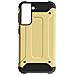 Cover Samsung Galaxy S21 Plus Protezione Bi-materia Anti-caduta Oro - Foto miniatura 1