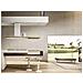 Cappa WH / A / 120X58 a Isola da 120 cm Aspirante Colore Bianco - Foto miniatura 4