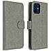 Custodia Per Apple Iphone 12 Copertina Portacarte Funzione Supporto Grigia - Foto miniatura 1