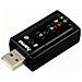USB Sound Card "7.1 Surround" 7.1channels USB - Foto miniatura 1