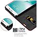 Custodia Compatibile Con Meizu Pro 7 In Rosso Mela - Coperchio Protettiva Con Chiusura Magnetica, Funzione Stand E Tasca Per Le Carte - Foto miniatura 4