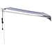 Tenda Sole Automatica Retrattile Blu e Bianca 3x2,5 m - Foto miniatura 6
