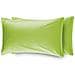 Completo Lenzuola Camper Roulotte 100% Cotone Personalizzabile Tinta Unita Singolo Verde Acido - Foto miniatura 2