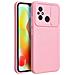 Custodia Tpu Silicone Cover Case Per Xiaomi Redmi 12c Pink - Foto miniatura 1
