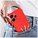 Cover Per Xiaomi Redmi 12 Semi-rigida Soft-touch Serie Fast Cover Rossa - Foto miniatura 2