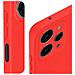 Cover Per Xiaomi Redmi 12 Semi-rigida Soft-touch Serie Fast Cover Rossa - Foto miniatura 3