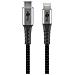Goobay 49270 Cavo Usb 0,5 M Usb C Lightning Nero, Grigio - Foto miniatura 1