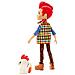 Redward Rooster Doll & Cluck Animal Friend Figure, Bambola Piccola Da 6 Pollici Con Bandana, Maglietta, Jeans E Scarpe, Ottimo Regalo Per Bambini Dai 3 Agli 8 Anni - Foto miniatura 2