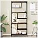 Libreria Rovere Fumo 81x36x176 Cm In Legno Multistrato - Foto miniatura 1