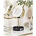 Specchio Per Make-up Led Savoie Nero /oro - Foto miniatura 1