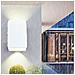 Applique Parete Led 6w Lampada Muro Ip65 Moderno Doppia Luce Naturale 4000k - Foto miniatura 2