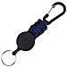 Portachiavi Retrattile Con Clip Da Cintura, Confezione Da 2 Navyblue - Foto miniatura 2