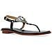 Casey Thong Black Sandali Pelle Di Mucca Scarpe Donna Nero Eu 36, 40r4csfa1l-001 - Foto miniatura 2