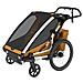 Carrello Bici Chariot Sport 2 Double 10201031 Thule - Natural Gold - Foto miniatura 1