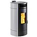 Lodi 8 Interno Caminetto freestanding Pellet Nero, Bianco - Foto miniatura 1