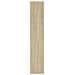 Scaffale A Parete Rovere Sonoma 36x16x90 Cm Legno Multistrato - Foto miniatura 4