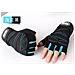 Guanti Da Allenamento - Traspiranti E Confortevoli Black+blue Xl - Foto miniatura 3