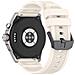 Cinturino Ufficiale Per Ticwatch Atlas 24mm, Silicone Bianco Stile Armatura, Compatibile Con Ticwatch Atlas /pro5 Enduro /itouch Air3 Beige - Foto miniatura 4