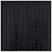 Tappeto Rettangolare Nero 70x300 Cm In Bambù - Foto miniatura 5