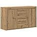 Credenza  Rovere Artigianale Legno ingegnerizzato 120 x 36 x 69 cm - Foto miniatura 1