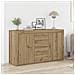 Credenza  Rovere Artigianale Legno ingegnerizzato 120 x 36 x 69 cm - Foto miniatura 2