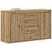 Credenza  Rovere Artigianale Legno ingegnerizzato 120 x 36 x 69 cm - Foto miniatura 3