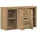 Credenza  Rovere Artigianale Legno ingegnerizzato 120 x 36 x 69 cm - Foto miniatura 5