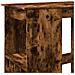 Tavolo Bar con Rastrelliera Rovere 90x47,5x103,5 cm Multistrato - Foto miniatura 7