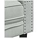 Divano Chesterfield Grigio chiaro 194 x 74.5 x 70.5 cm Velluto - Foto miniatura 7