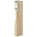 Mobile angolare Bianco 27,5x27x140cm Legno multistrato - Foto miniatura 7