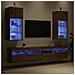 Mobiletti TV a parete 2 pcs Rovere artigianale - Foto miniatura 5