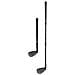 Putter Da Golf Telescopico Regolabile A 3 Sezioni Per Chipping Black - Foto miniatura 1
